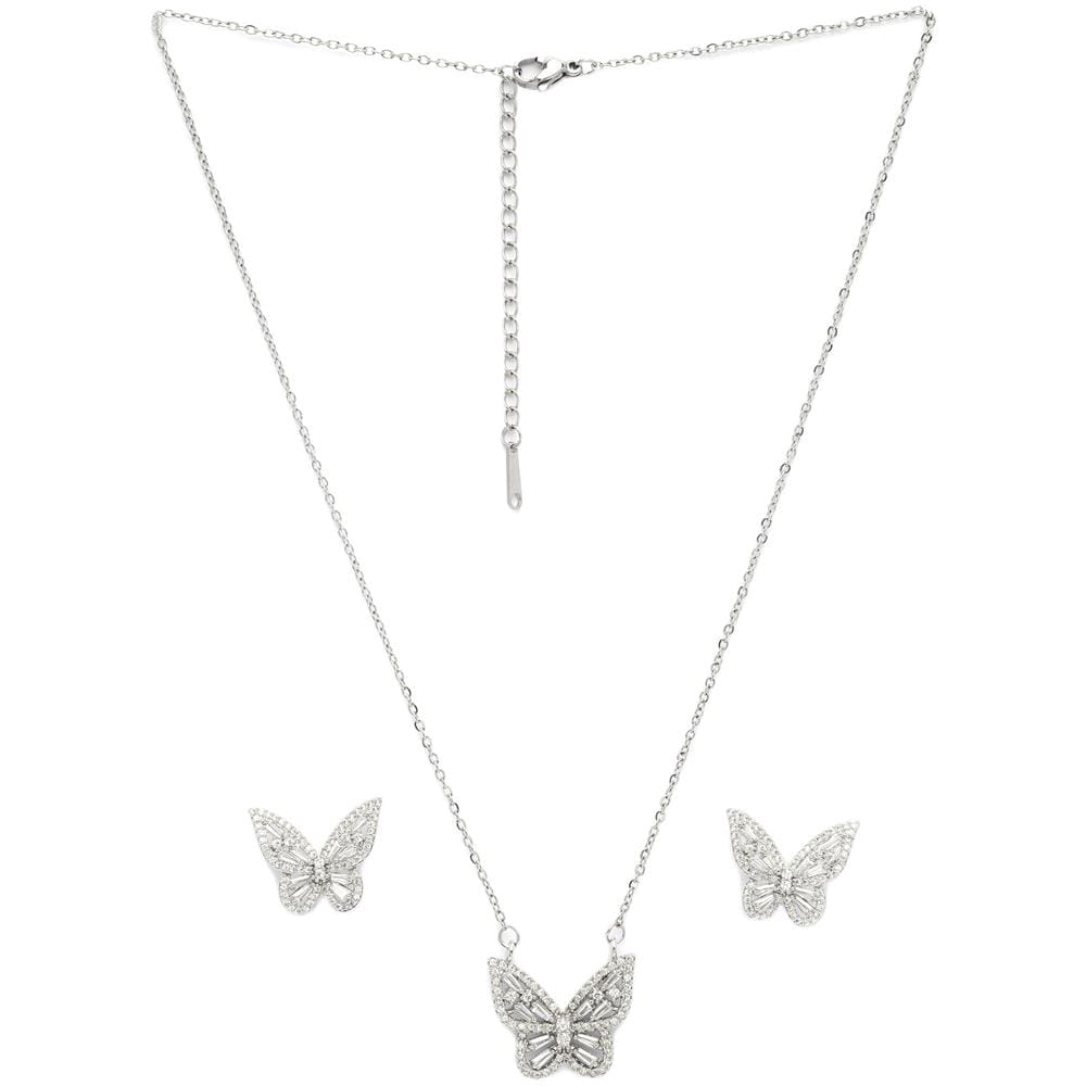 Set Orecchini e Collana Farfalla Capricciosa - Foto 2