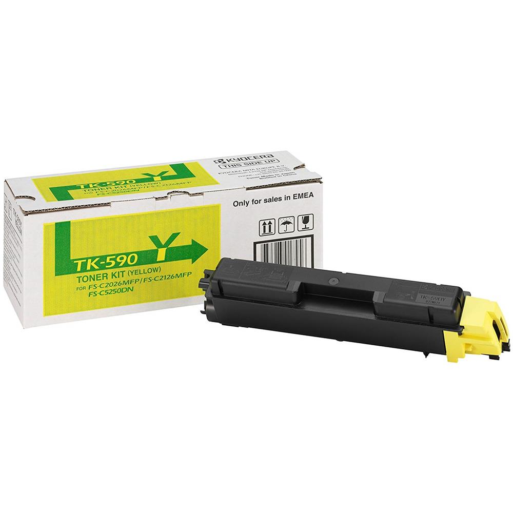 Cartuccia Toner Giallo Da 5.000 Pagine Per Fs-C2026 / 2126Mfp - Fs-C5250Dn 1T02Kvanl0 - Foto 4