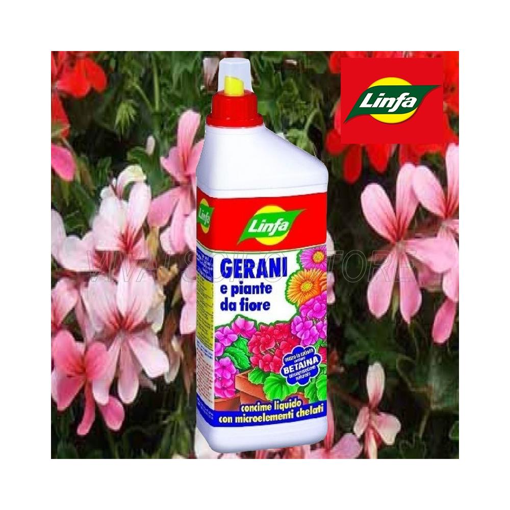 Concime Gerani E Piante Da Fiore Lt 1 - Foto 2
