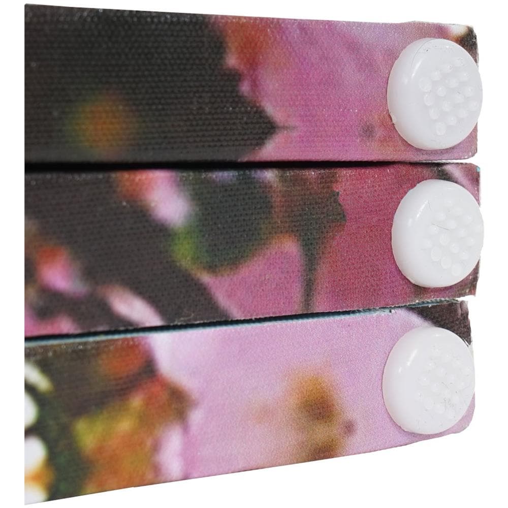Mendler Paravento divisore doppia immagine 3 pannelli T233 120x180cm orchidee