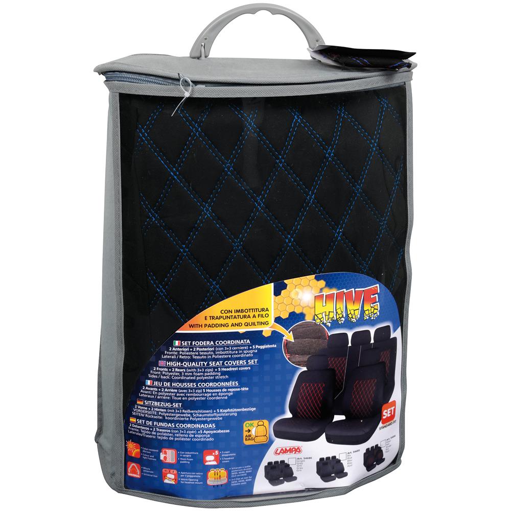 Set Fodere Hive Nero / blu - Foto 6