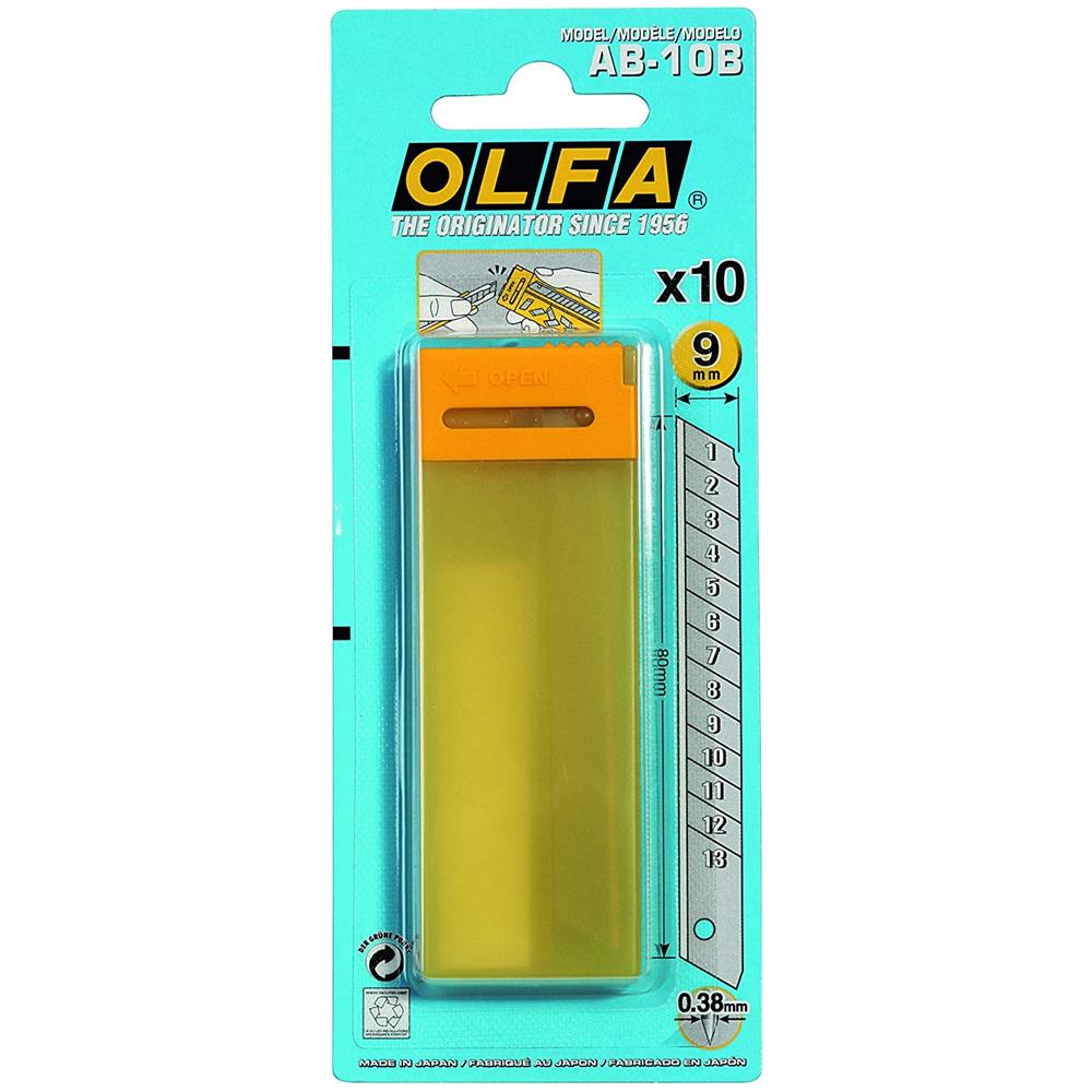 569855 Ab-10b Lame Di Ricambio A 13 Settori 9mm Conf. 10 Pezzi - Foto 1