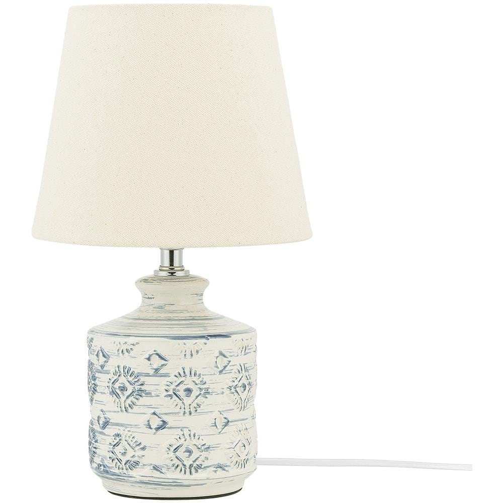 Lampada da Tavolo Rosanna in Ceramica Beige - Foto 1