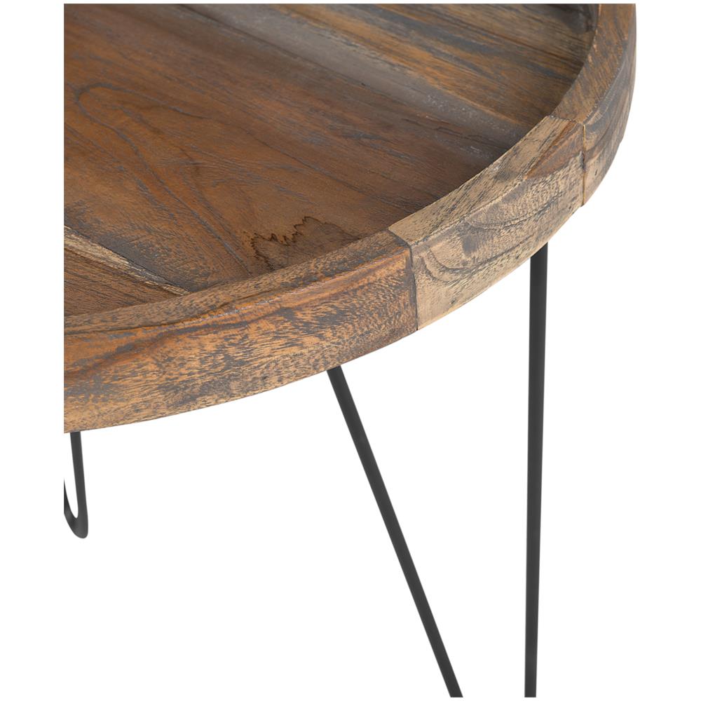 Tavolino Bondiss Marrone Scuro - Foto 2