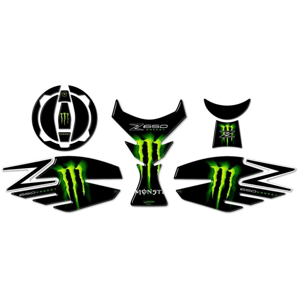 PROTEZIONE zona chiave accensione in GEL 3D compatibile per MOTO KAWASAKI Z650