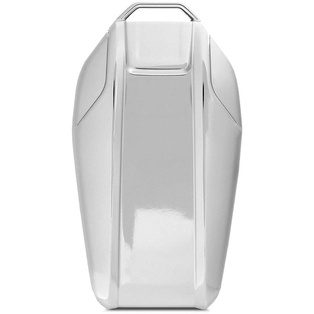 Copritastiera Dellautomobile Per Bmw - Copertura Fob Tpu Silicone Chiave Di Protezione Per Bmw Display Car Key - Argento High Gloss - Foto 2