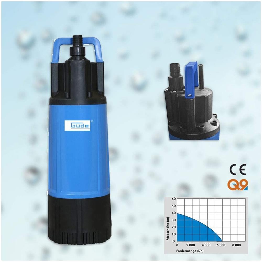 94240 Pompe Sommerse 1200 Watt Pompe Acqua Plastica Blu - Foto 2