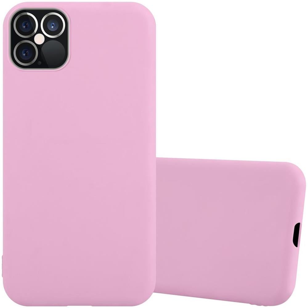 Custodia Compatibile Con Apple Iphone 12 / Iphone 12 Pro (6,1"" Zoll) In Candy Rosa - Coperchio Protettivo In Silicone Tpu Flessibile - Foto 1