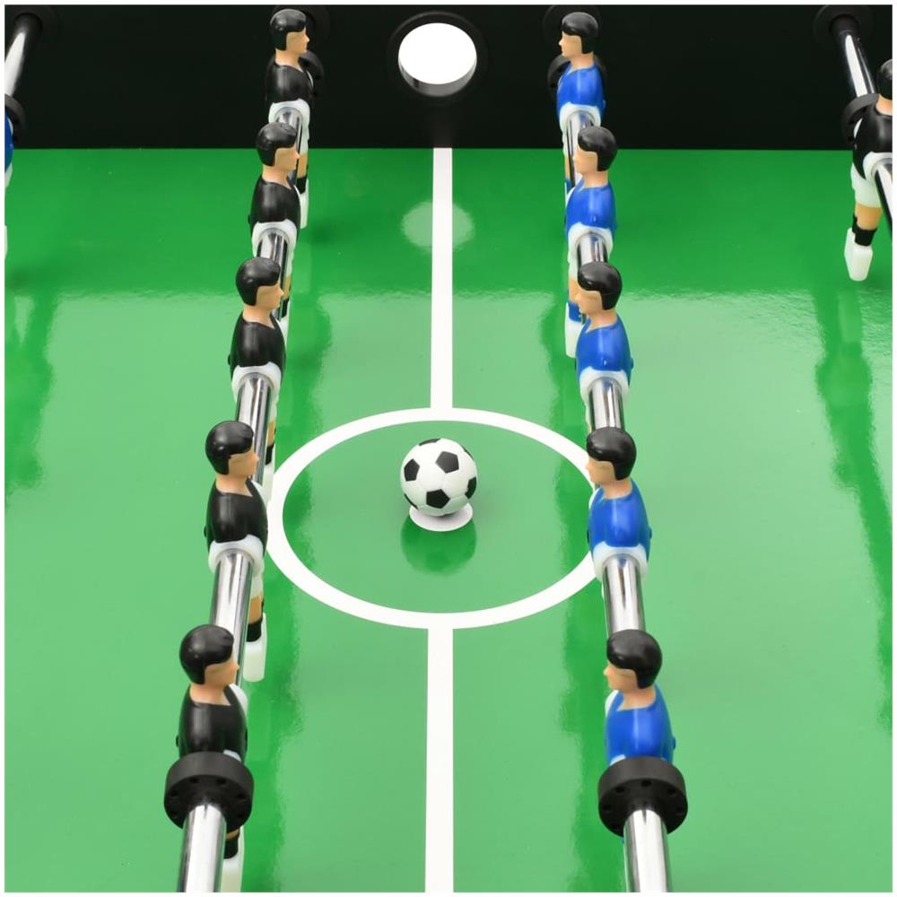 Calcio Balilla Pieghevole 121x61x80 Cm Nero - Foto 2