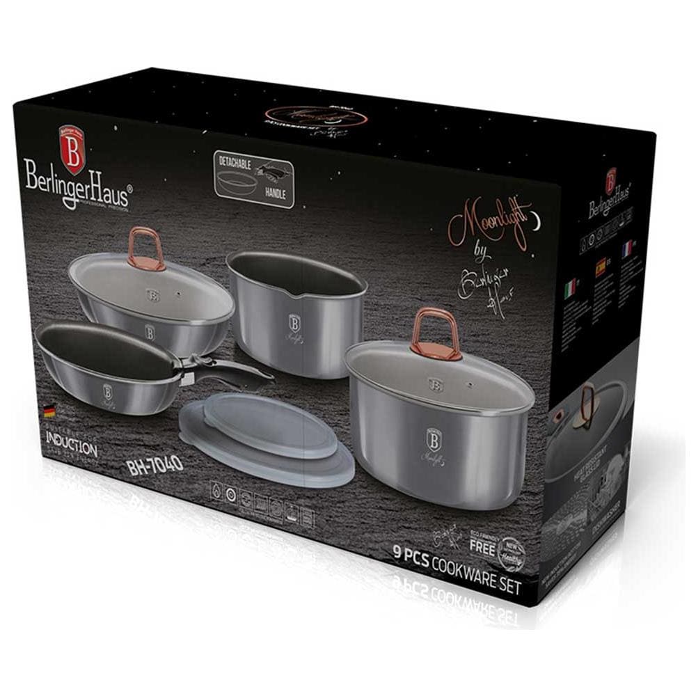 Set Di Pentole Click & Cook Berlinger Haus Bh-7040 - Foto 2