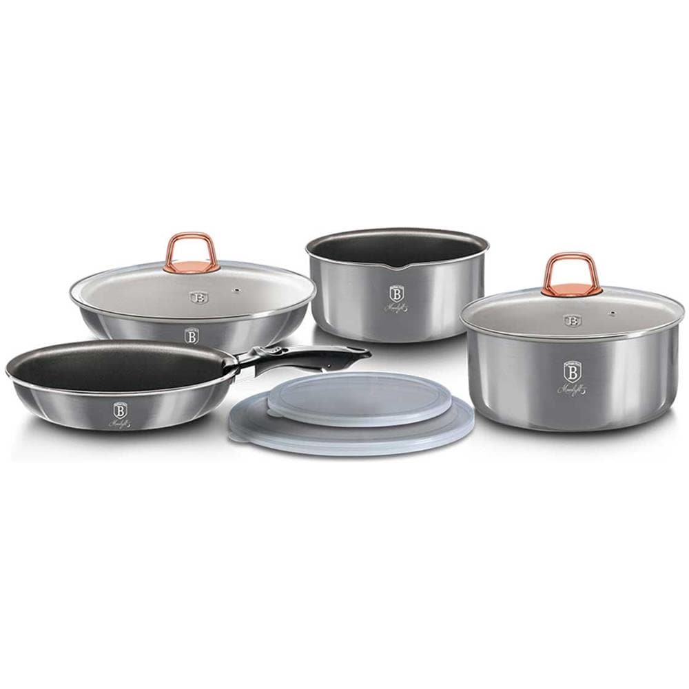 Set Di Pentole Click & Cook Berlinger Haus Bh-7040 - Foto 1