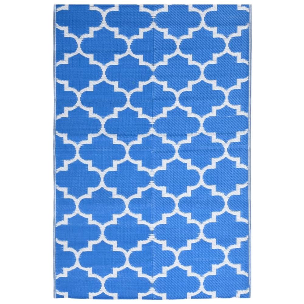 Tappeto Da Esterni Blu 190x290 Cm In Pp - Foto 2