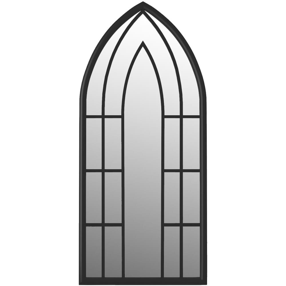 Specchio Nero 100x45 Cm Ferro Per Uso Interno - Foto 2