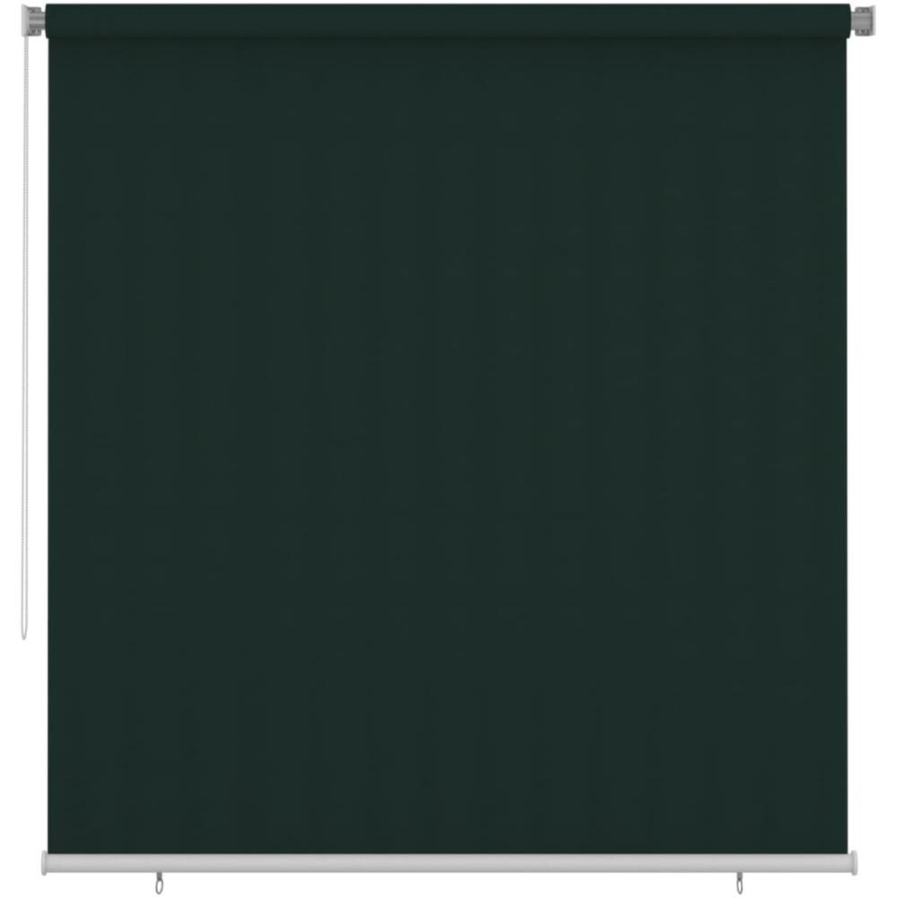 Tenda A Rullo Per Esterni 220x230 Cm Verde Scuro Hdpe - Foto 1