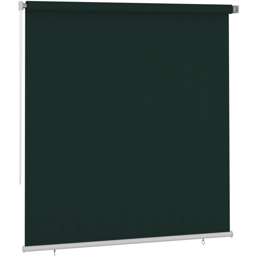 Tenda A Rullo Per Esterni 220x230 Cm Verde Scuro Hdpe - Foto 2
