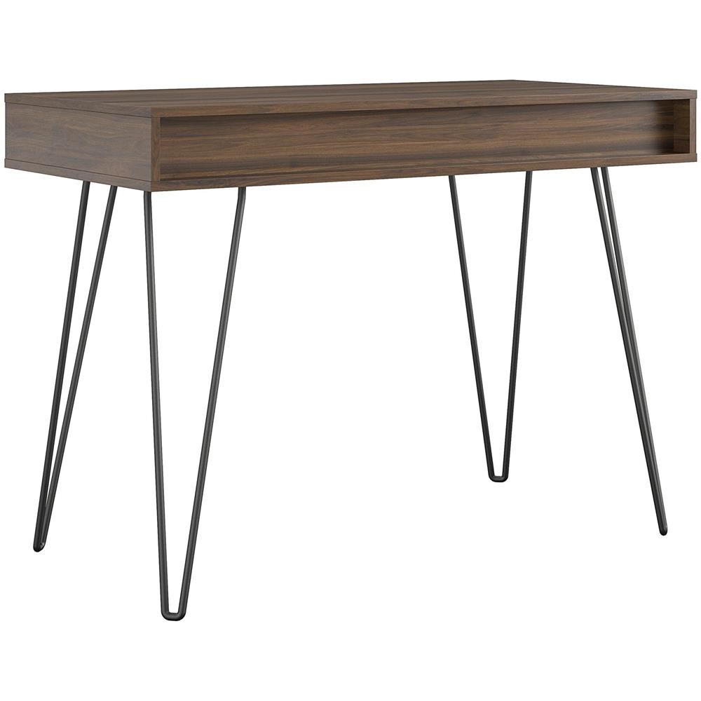 Concord Scrivania Con 1 Cassetto In Hdf Noce - Foto 2