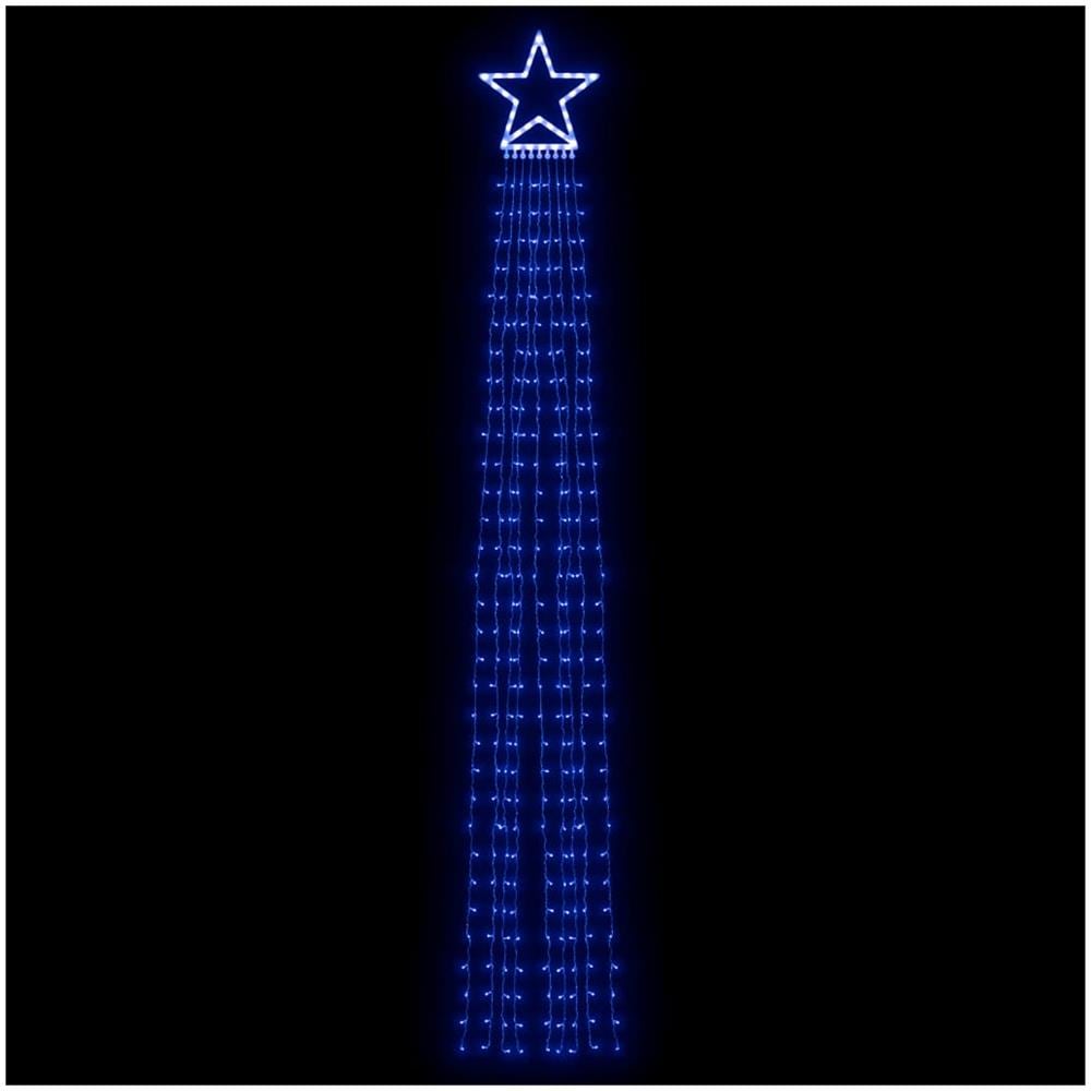 Illuminazione Per Albero Di Natale 320 Led Blu 375 Cm - Foto 2