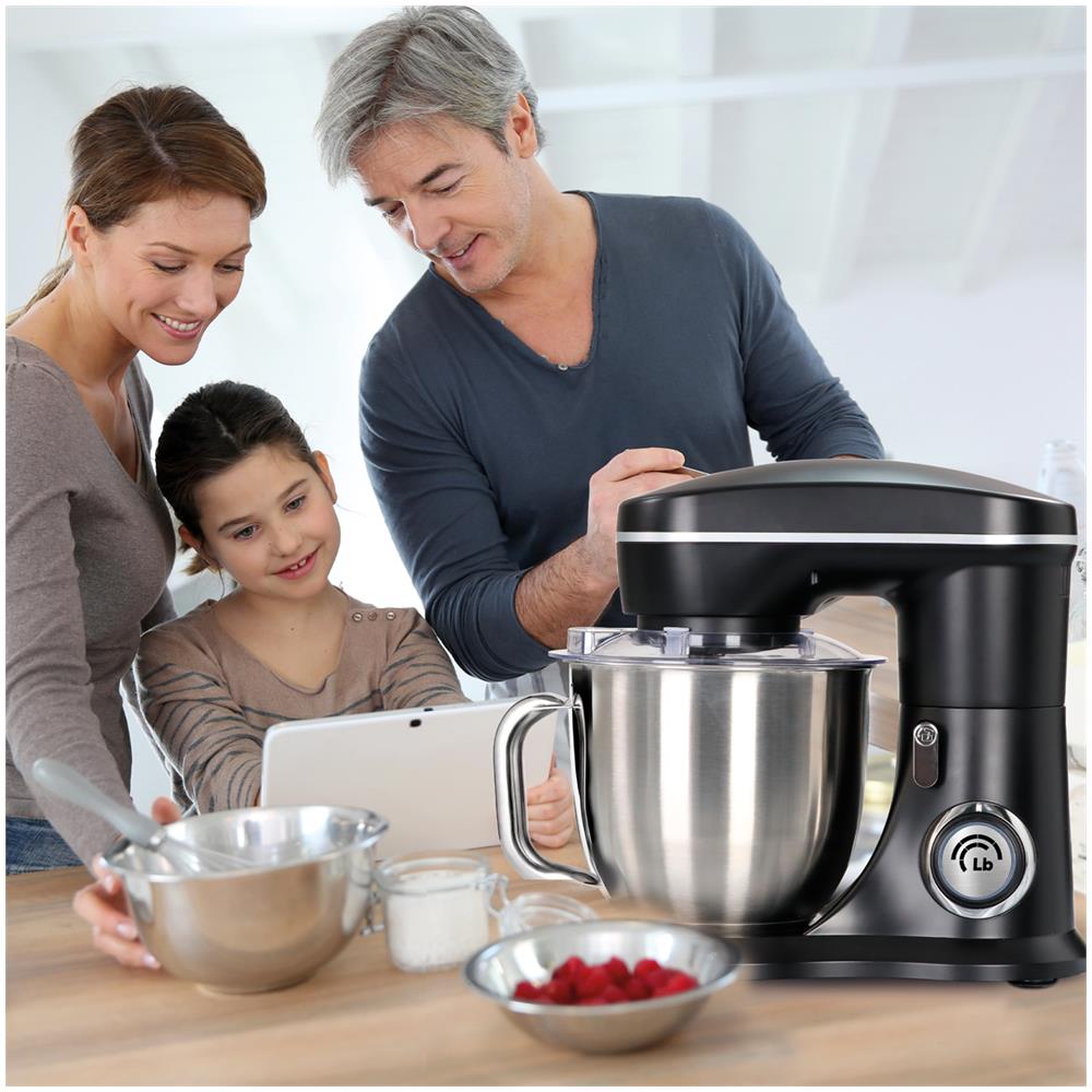 8574 sbattitore Sbattitore con base 1000 W Nero, Acciaio inossidabile - Foto 2