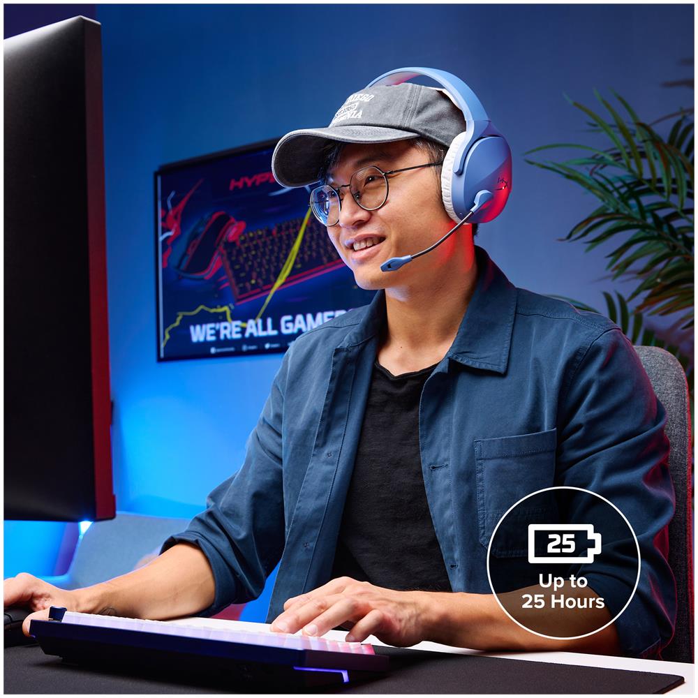 HyperX Cloud Jet - Wireless Gaming Headset Nero - Foto 2