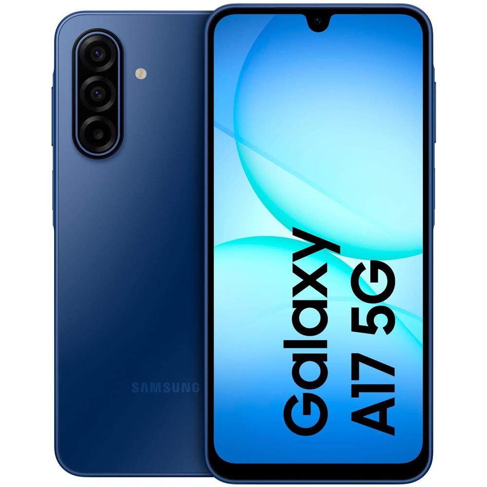 Galaxy A17 5G 256GB 8GB Ram Display sAMOLED 6.7" Main Camera 50MP USB Type-C Dual nanoSim ibrida Android 15 Exynos 1330 5000 mAh Blue Tim - Foto 1