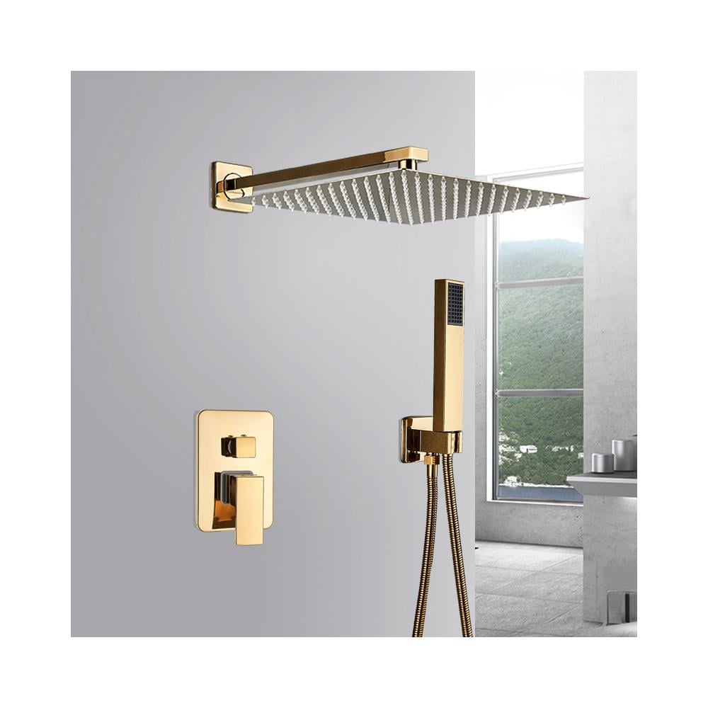 Set miscelatore doccia, Blackswan, tipo M60.5, modello oro lucido, misura 20 cm - Foto 2