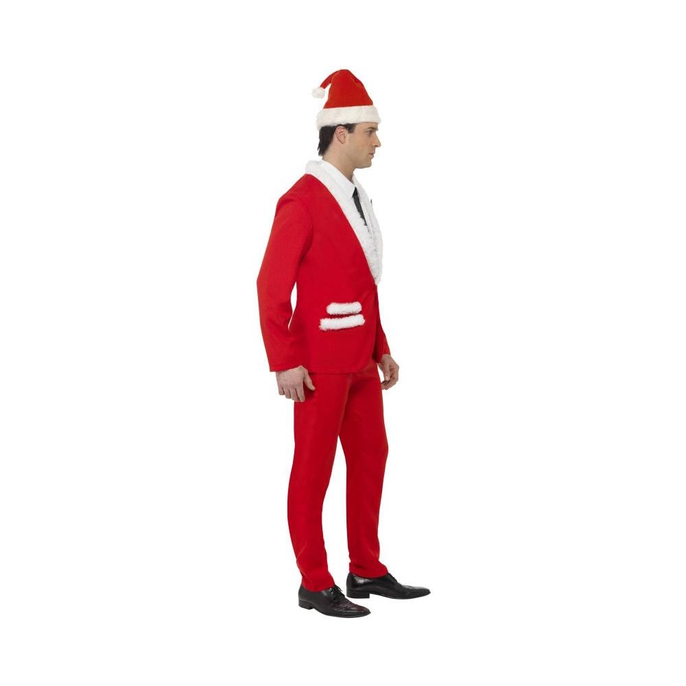 Costume Adulto Da Babbo Natale Elegante Large - Foto 9