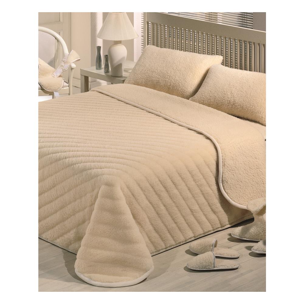 Coperta In Pura Lana Vergine Merinos Agnellato Modello Basile Singolo Basile - Foto 1