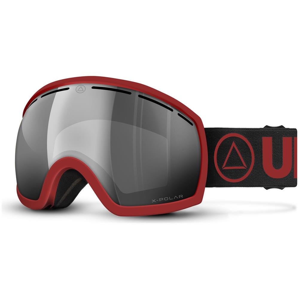 Maschere da sci e snowboard Vertical Rosso per uomini e donne taglia unica - Foto 1