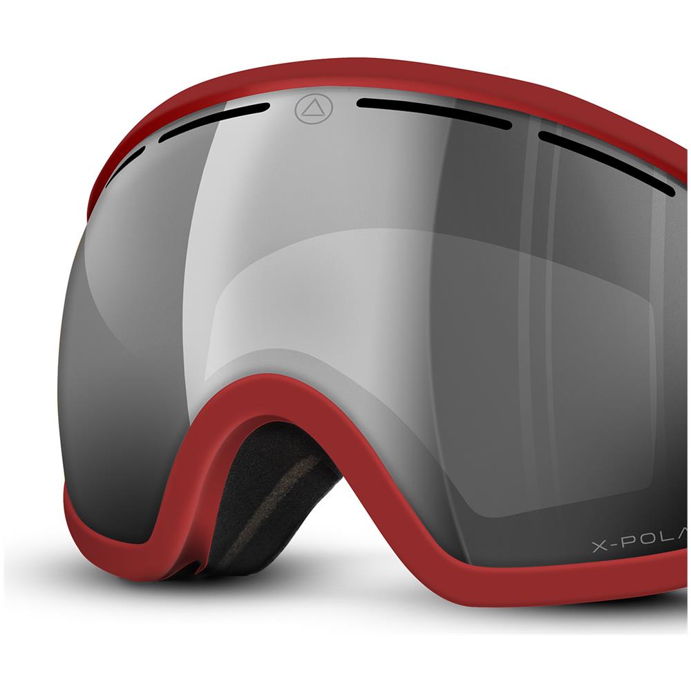 Maschere da sci e snowboard Vertical Rosso per uomini e donne taglia unica - Foto 3