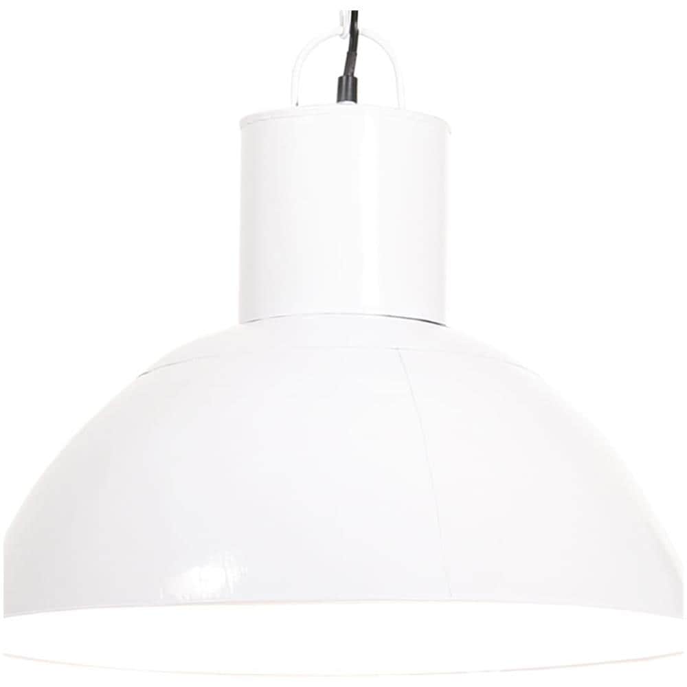 Lampada A Sospensione 25 W Bianca Rotonda 48 Cm E27 - Foto 1