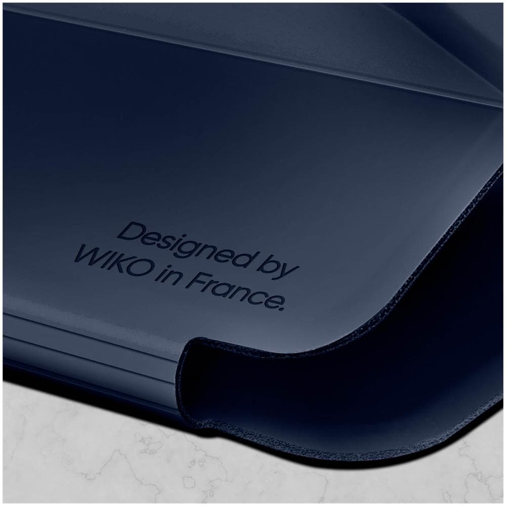 Custodia Power U30 Copertina Traslucida Smart Folio Blu Notte - Foto 5