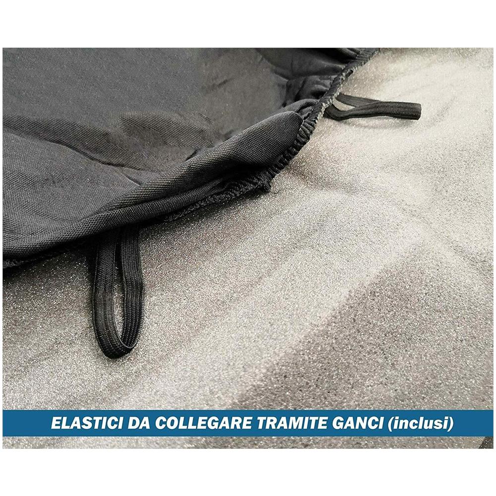 Coprisedili Coppia Anteriore Universali Poliestere Sedile Standard Blu - R1 - Foto 3