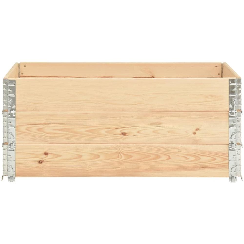 Collari per Pallet 3 pz 100x150 cm in Legno Massello di Pino - Foto 3
