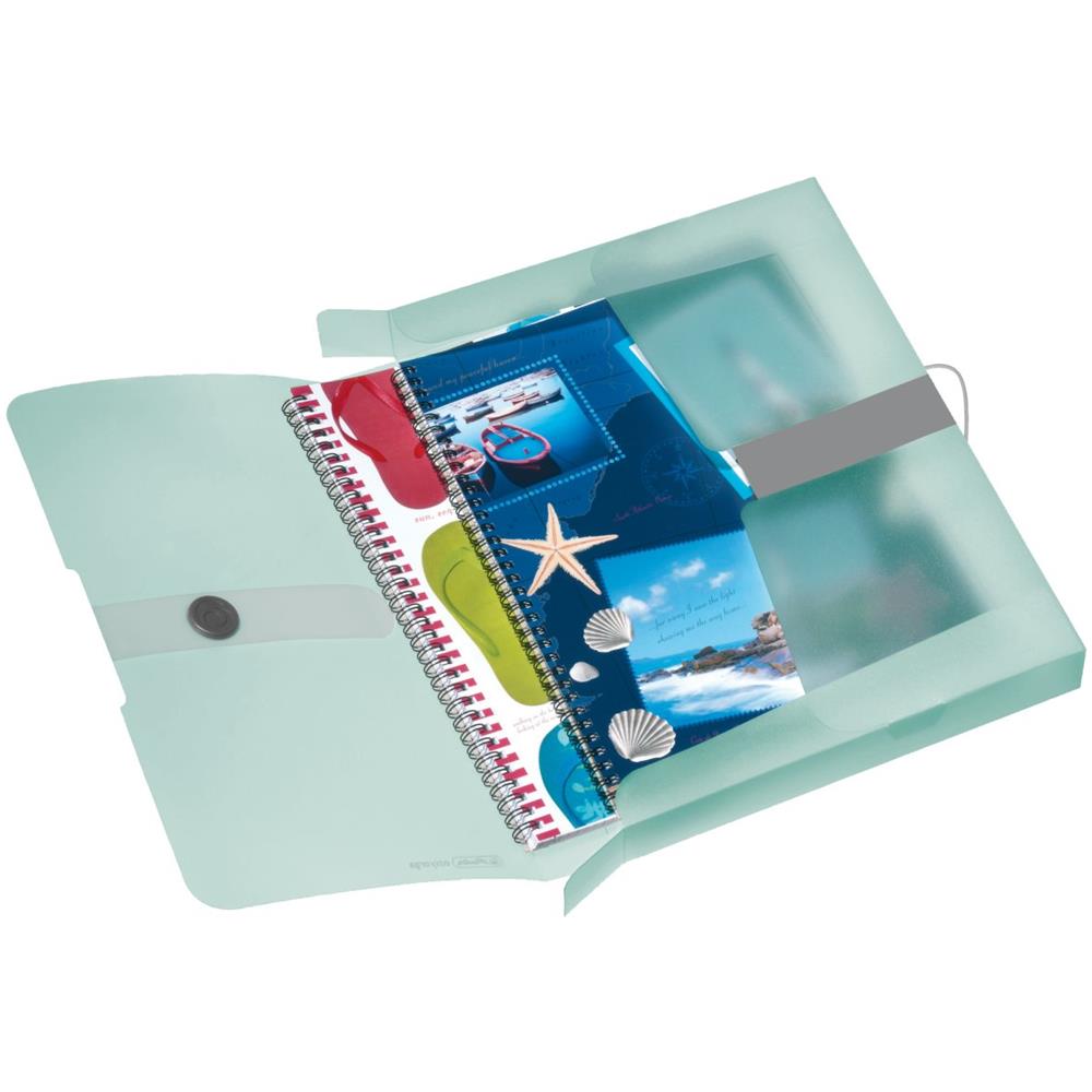 11409000 Cartella Polipropilene (pp) Colore Menta, Trasparente A4 - Foto 2