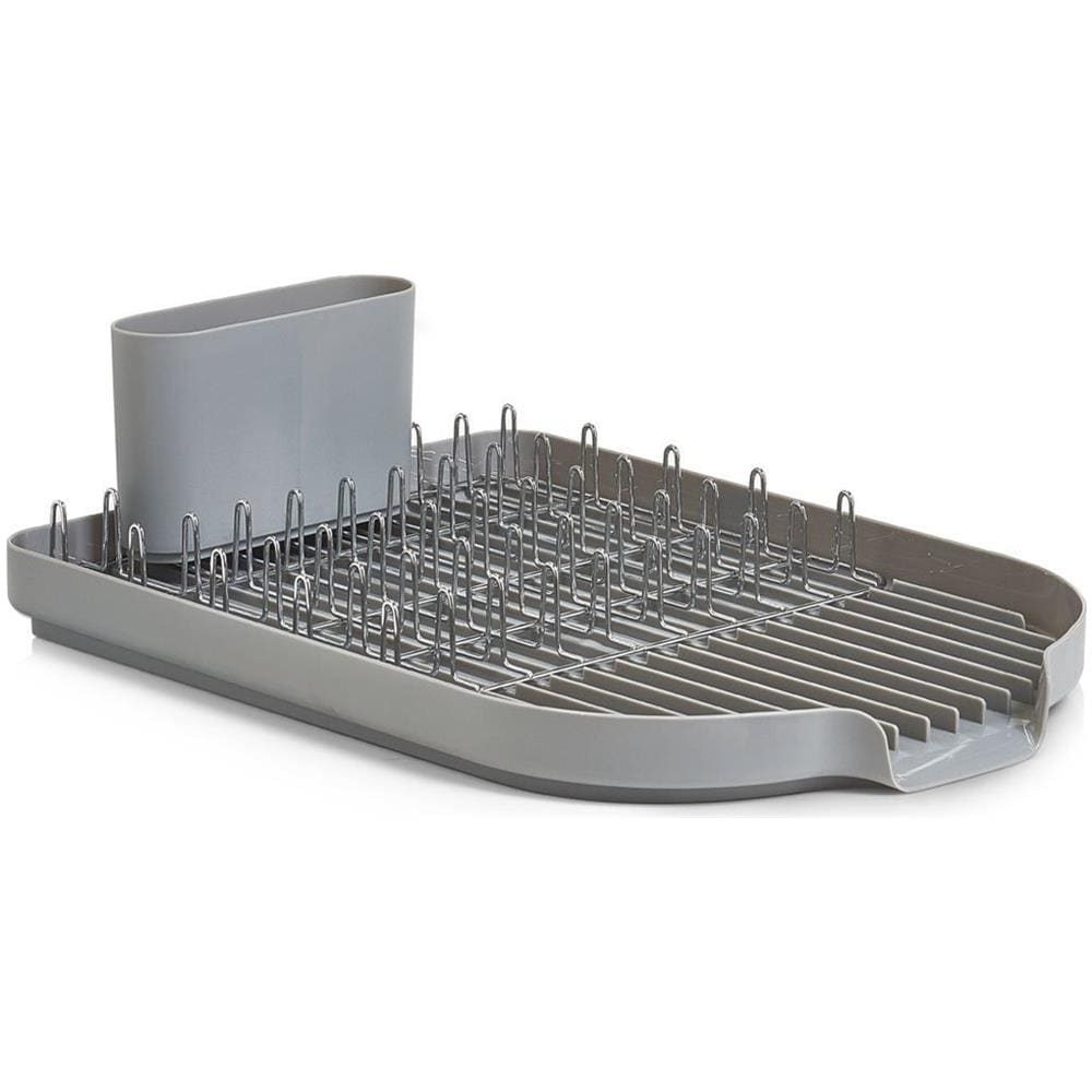 Asciugatrice Con Contenitore Per Posate, 2in1, Grigio, - Foto 2