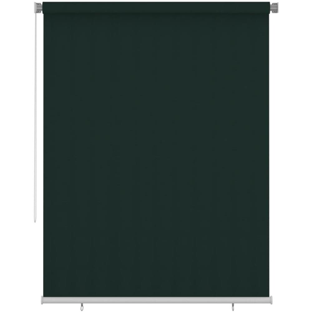 Tenda A Rullo Per Esterni 180x230 Cm Verde Scuro Hdpe - Foto 1