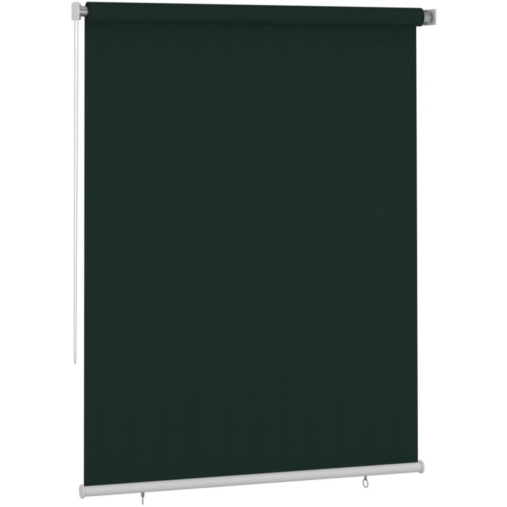 Tenda A Rullo Per Esterni 180x230 Cm Verde Scuro Hdpe - Foto 2