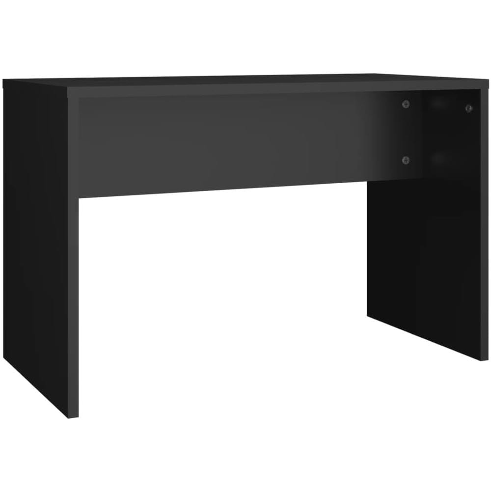 Sgabello Da Toeletta Nero 70x35x45 Cm Legno Multistrato - Foto 2