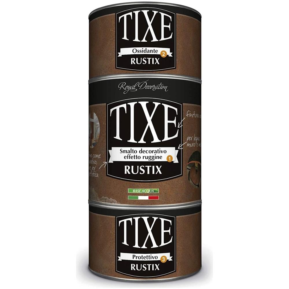 Rustix 1lt Di Smalto Decorativo Effetto Rame Ossidato - Foto 1