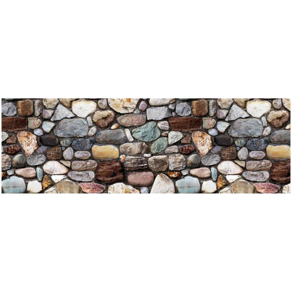 Tappeto Passatoia Cucina Antiscivolo Sottolavello Digitale Fantasie Varie 50x280 Pietre - Foto 2