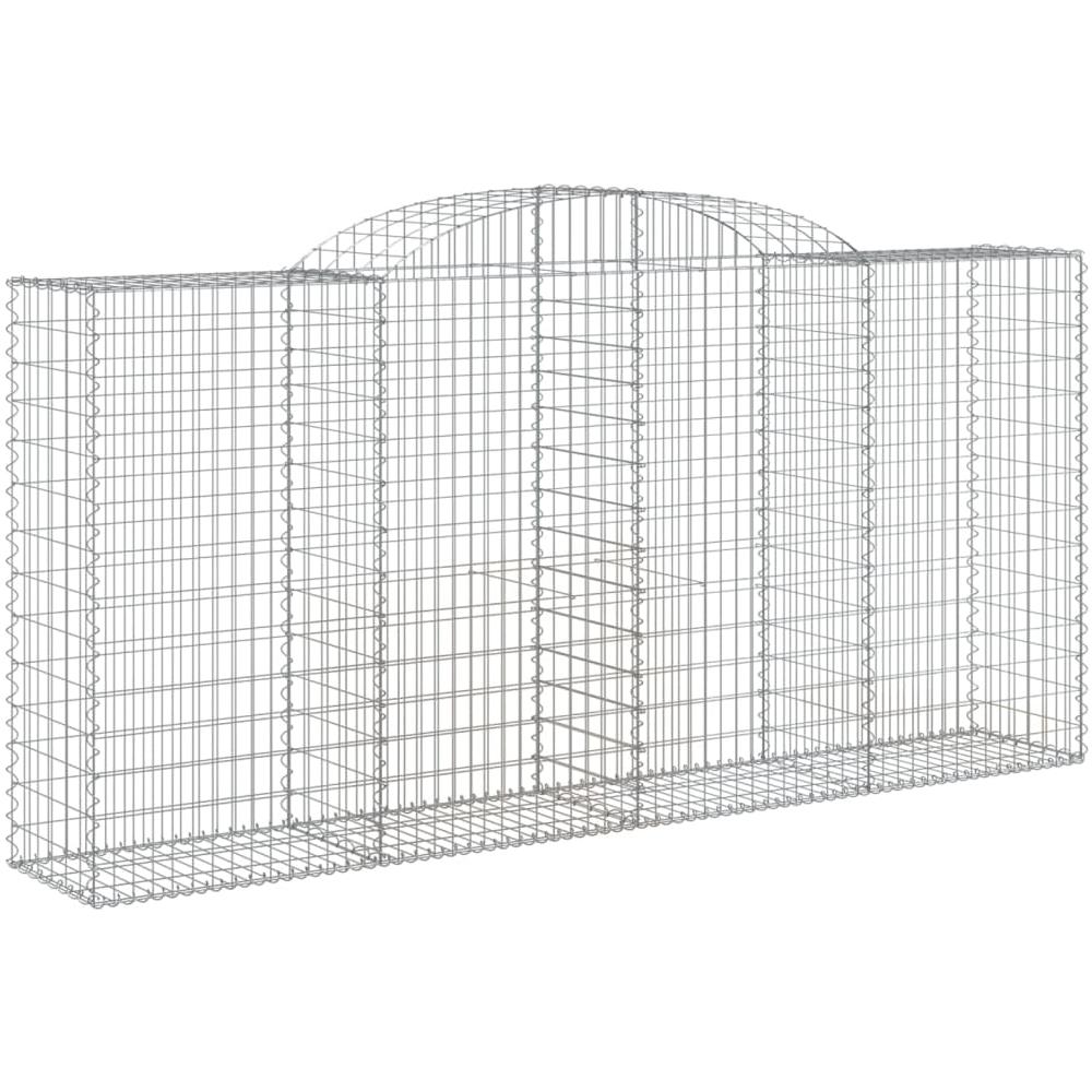 Cesti Gabbioni Ad Arco 17 Pz 300x50x140/160 Cm Ferro Zincato - Foto 3