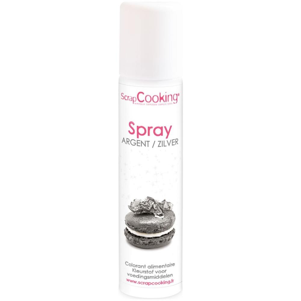 Spray Colorante Alimentare Argento - 75 Ml - Foto 1