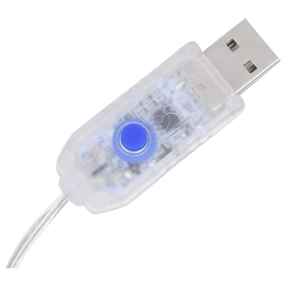 Illuminazione Per Albero Di Natale 320 Led Colorato 375 Cm - Foto 8