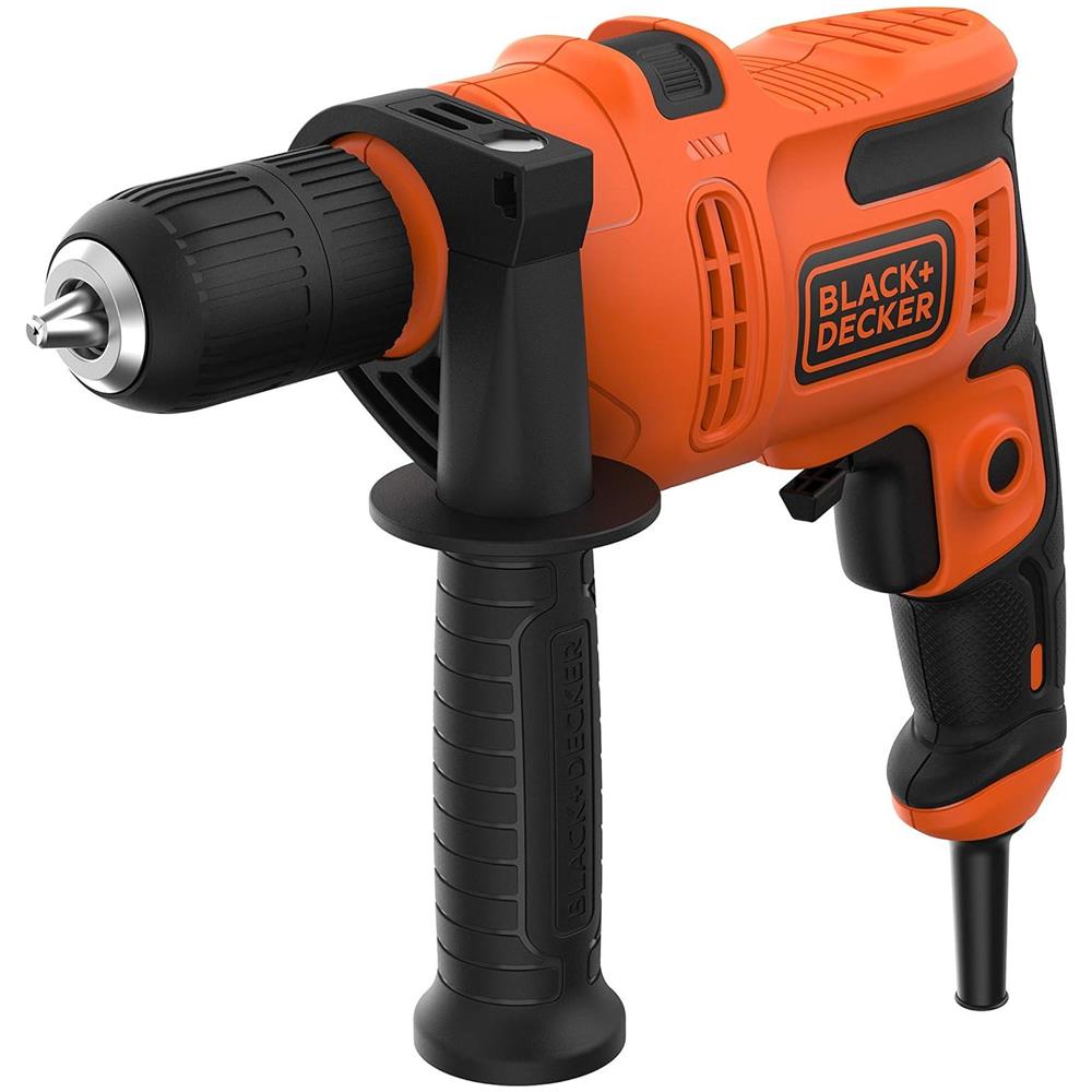 Trapano Elettrico EH200K-QS 500 W 2900 giri /min Nero Arancione - Foto 1