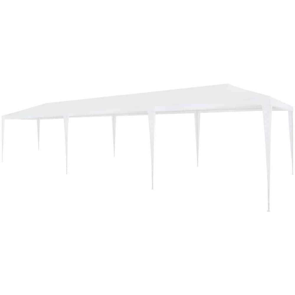 Tenda per Feste 3x9 m in PE Bianca - Foto 1