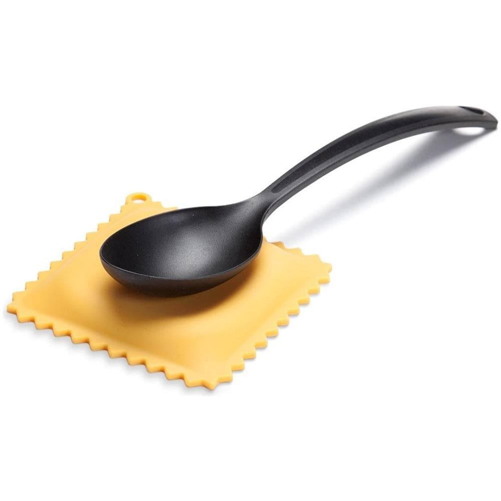 Cucchiaio In Silicone Per Fornello E Supporto Per Utensili Da Cucina Taglia Unica Giallo - Foto 1