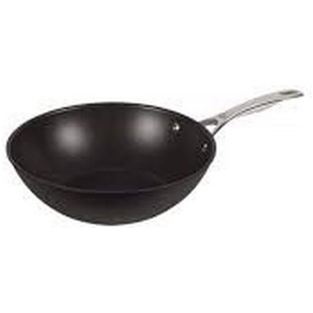 Wok In Alluminio Antiaderente Per Induzione Con Manico Linea Alba, Diam. 30cm - Foto 2