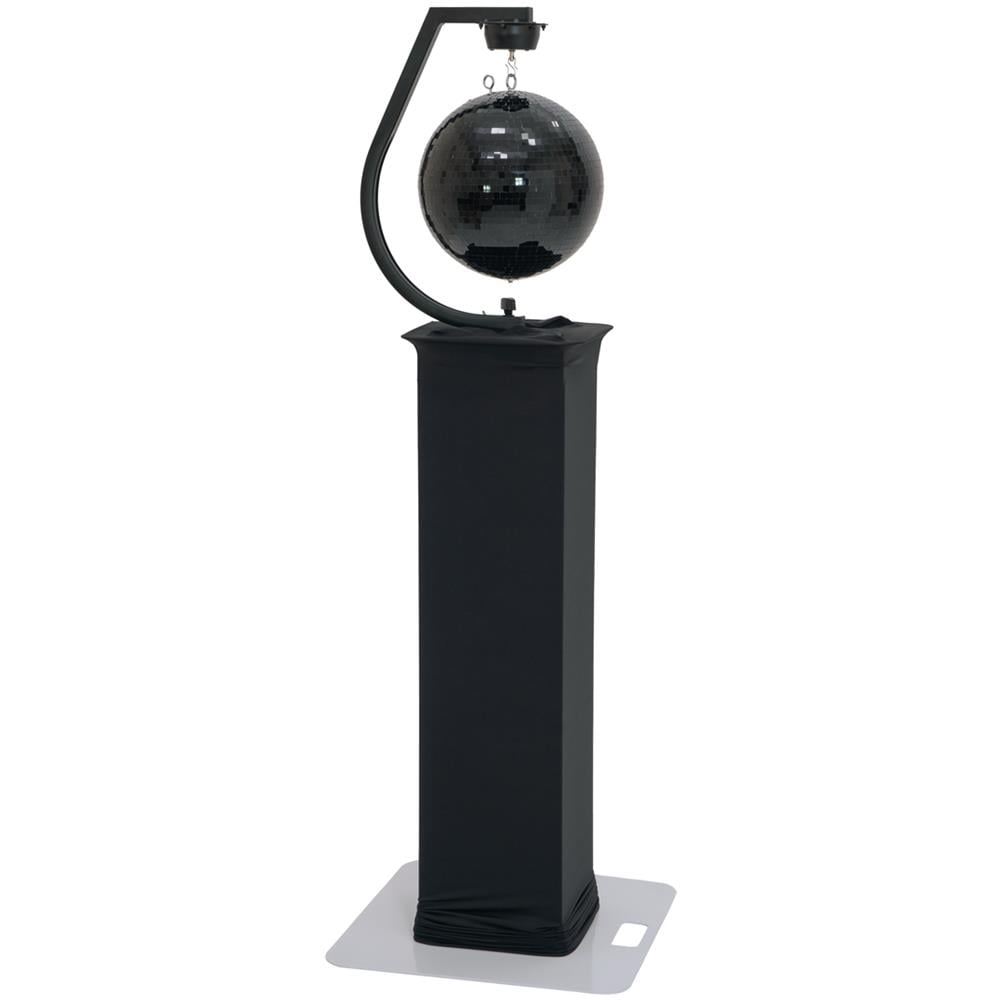 Set Mirror Ball 30cm Black With Stage Stand Variable + Cover Black - Foto 2