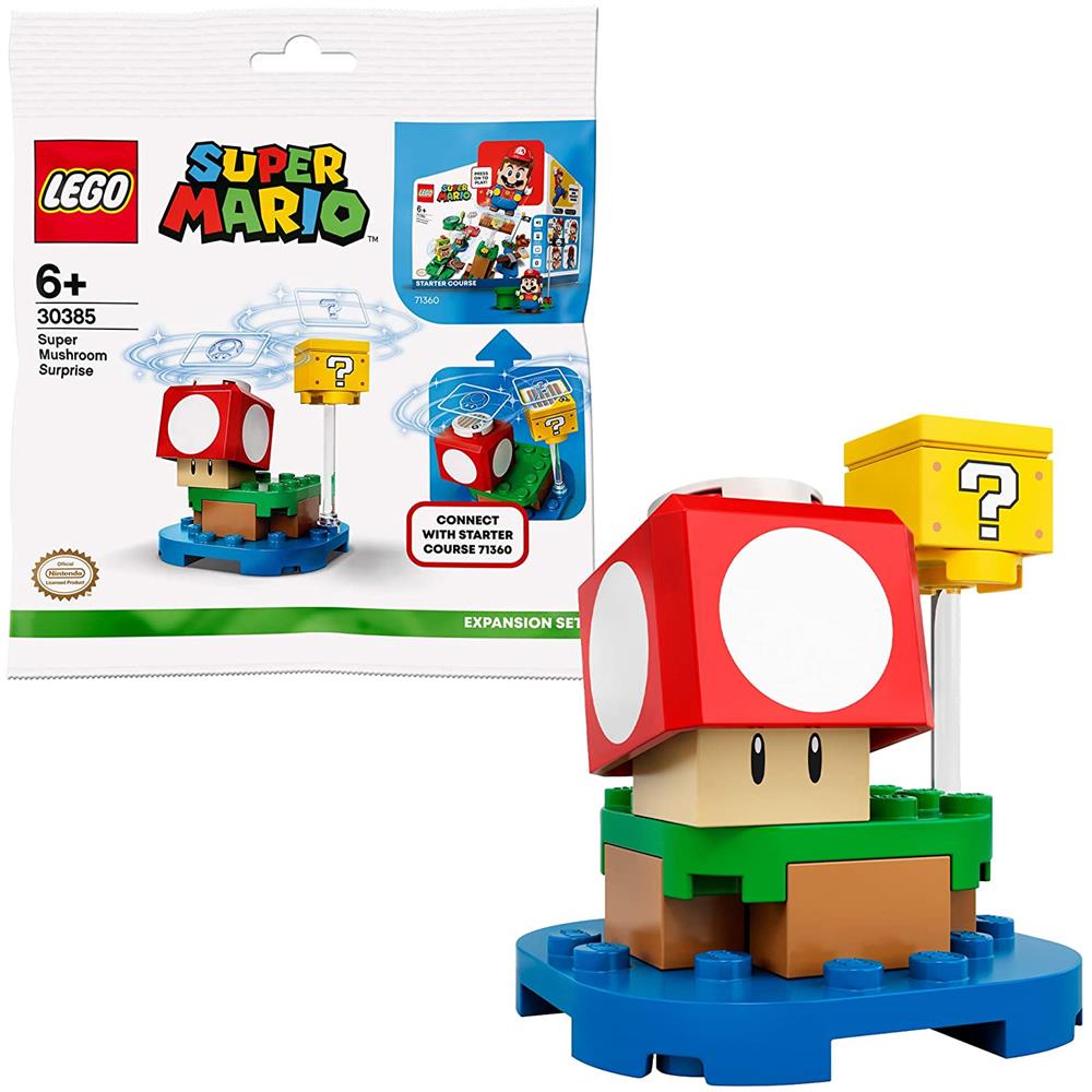 Mario 30385 Sorpresa Del Super Fungo-pack Di Espansione Gioco 71360 - Foto 4