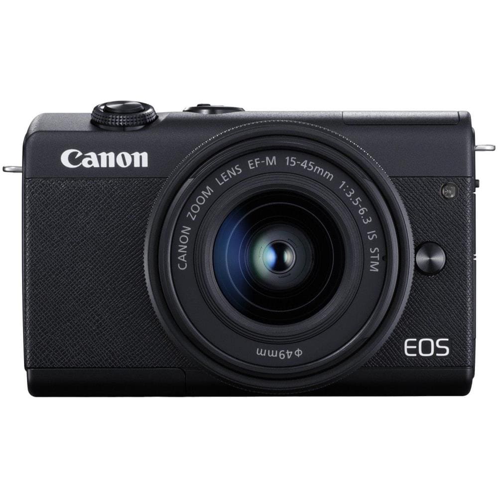 Fotocamera Eos M200 Sensore CMOS 24,1 Mpx 4K + Obiettivo EF-M 15-45 IS STM + microSD 16GB +SB130  - Foto 2
